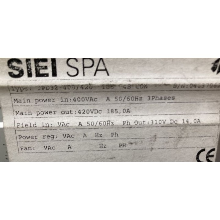 Variateur SIEI TPD32-400/420