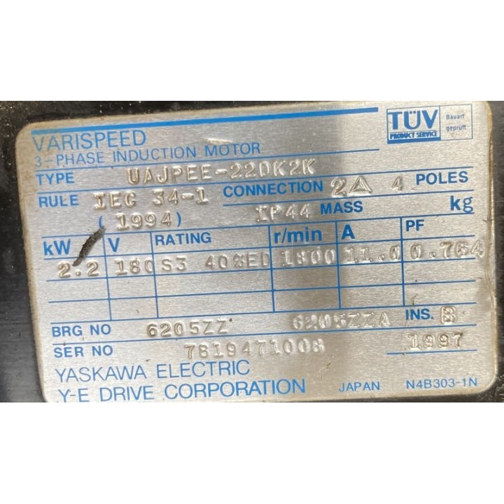 Moteur YASKAWA UAJPEE-22DK2K