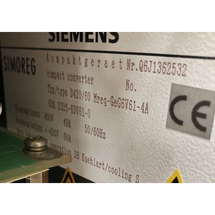 Variateur SIEMENS 6RA6325-6DV61-0