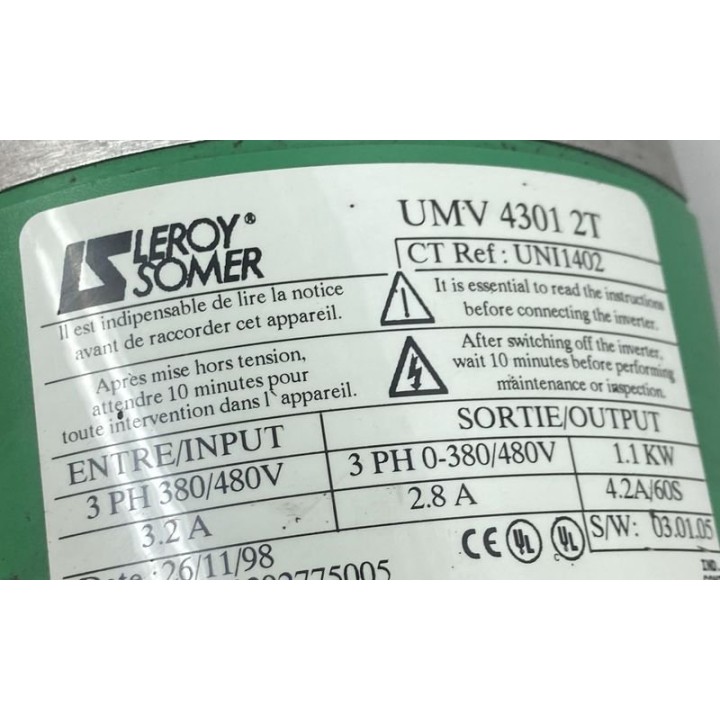 LEROY SOMER UMV43012T