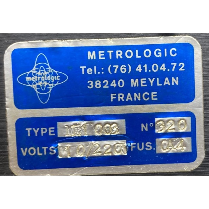 Visu METROLOGIC MD1 003