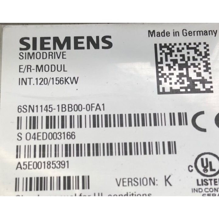 Alimentation SIEMENS 6SN1145-1BB00-0FA1