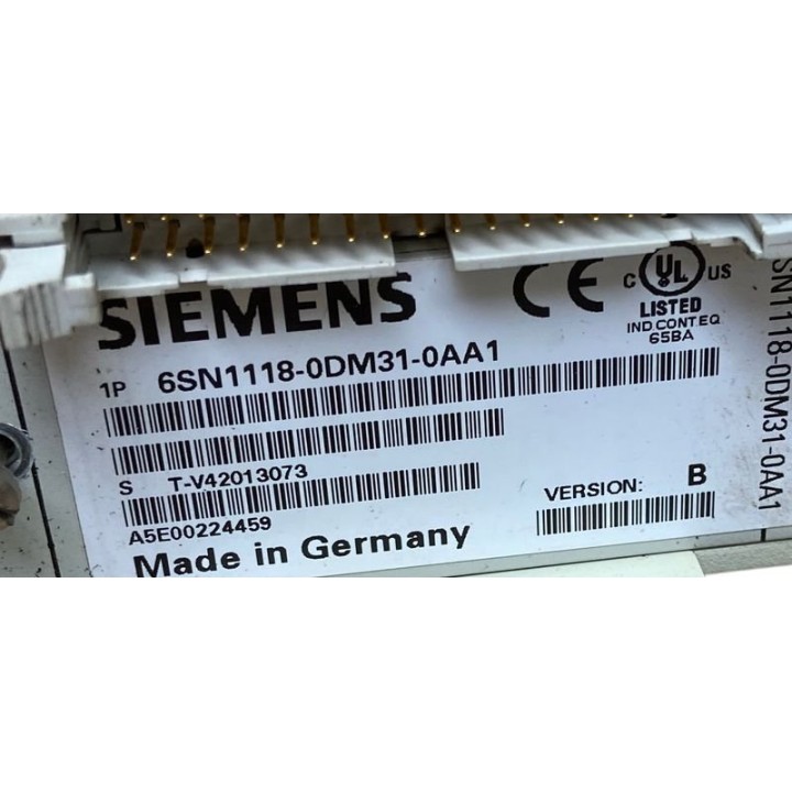 siemens 6SN1118-0DM31-0AA1