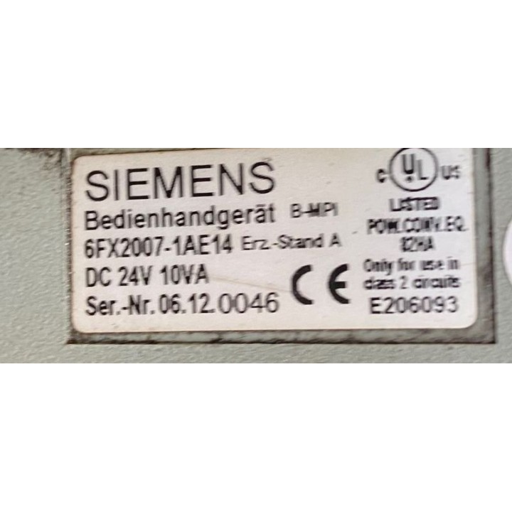 Manivelle SIEMENS 6FX2007-1AE14