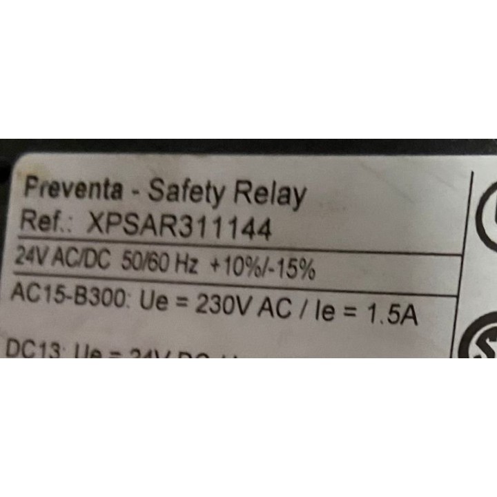 Module Preventa SCHNEIDER XPSAR311144