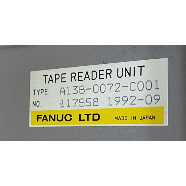 FANUC A16B-0072-C001 TAPE READER UNIT