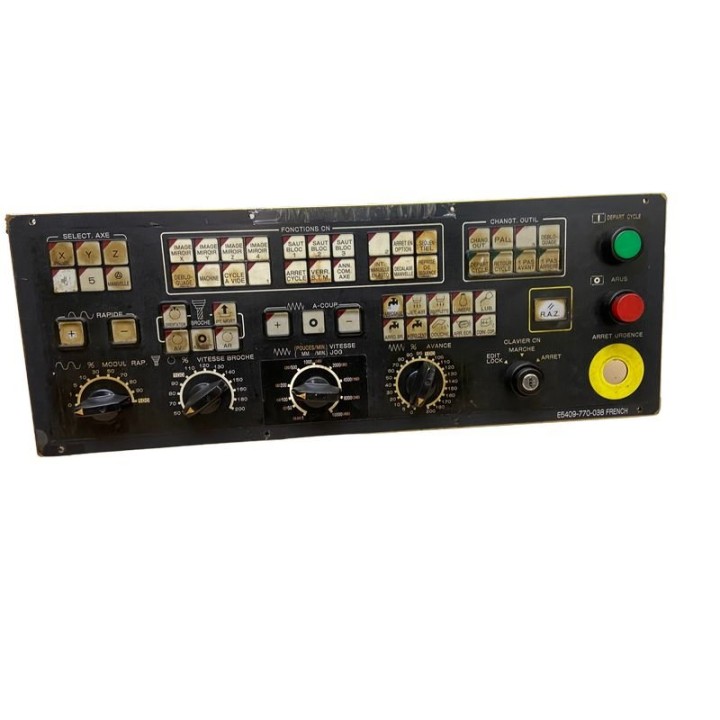 Pupitre clavier OKUMA E5409-770-038 FRENCH