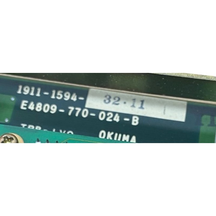 Carte OKUMA E4809-770-024-B 1911-1594-32.11
