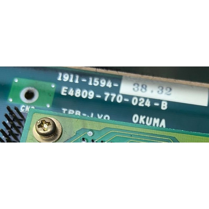 Carte OKUMA E4809-770-024-B 1911-1594-38.32