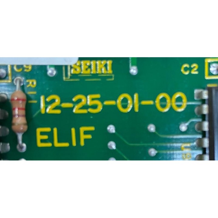 Carte SEIKI 12-25-01-00