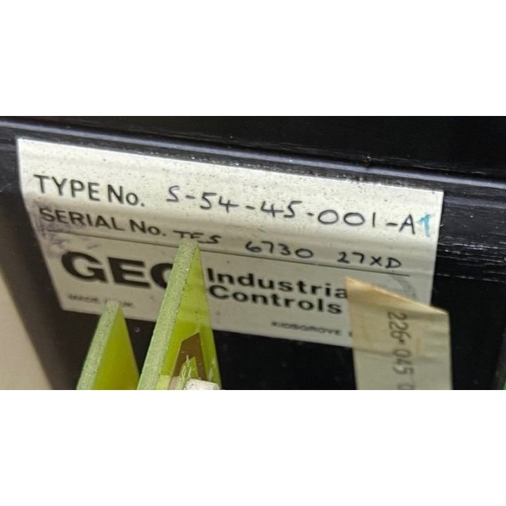 Variateur GEC NUM S-54-45-001-A1