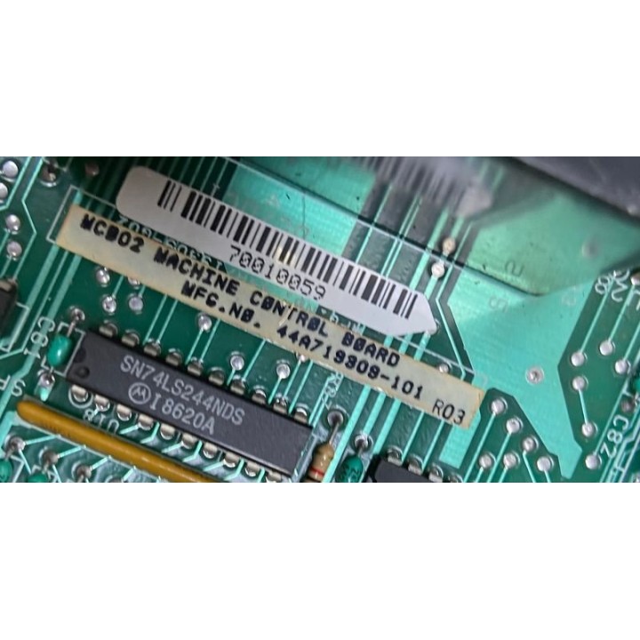 MCB02 MACHINE CONTROL BOARD MFG.NO. 44A719309-101