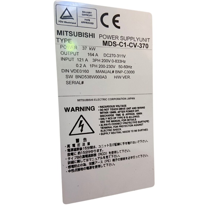 Alimentation MITSUBISHI MDS-C1-CV-370