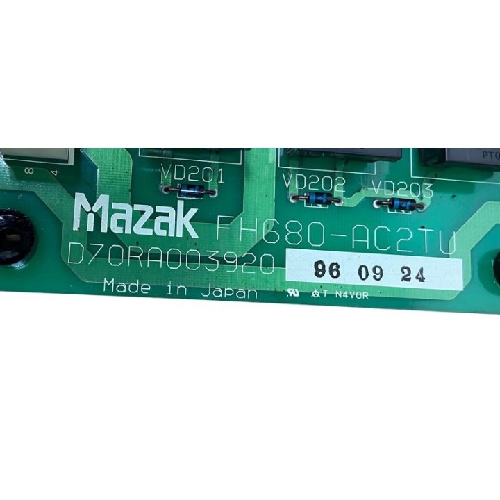Carte MAZAK FH680-AC2TU D70RA003920