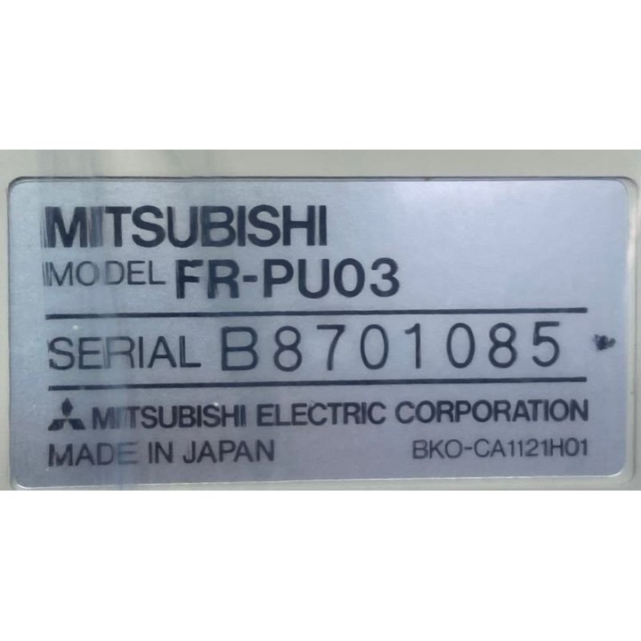 INVERTER MITSUBISHI FR-PU03