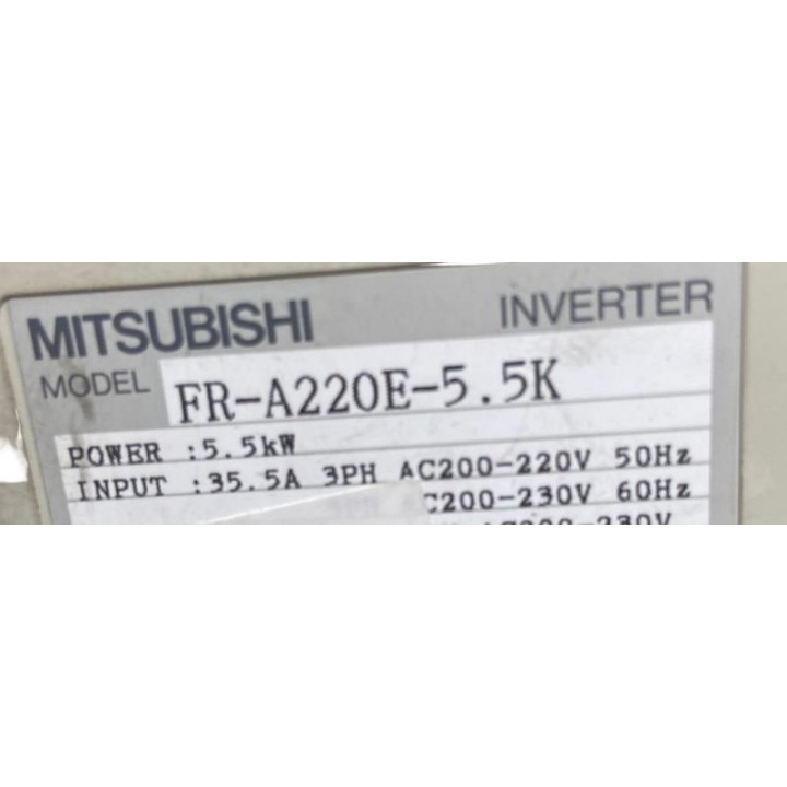 Variateur MITSUBISHI FR-A220E-5.5K