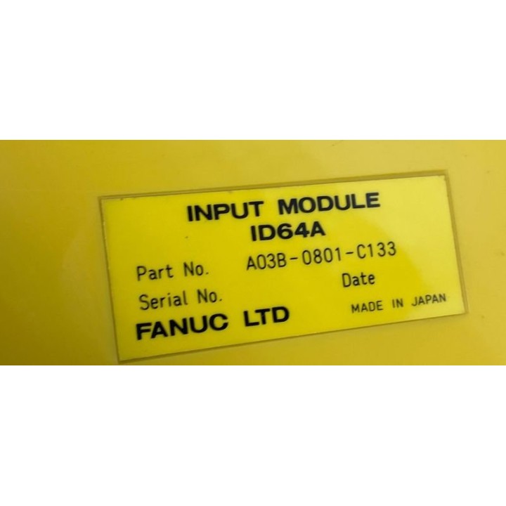FANUC ID64 FANUC A03B-0801-C133