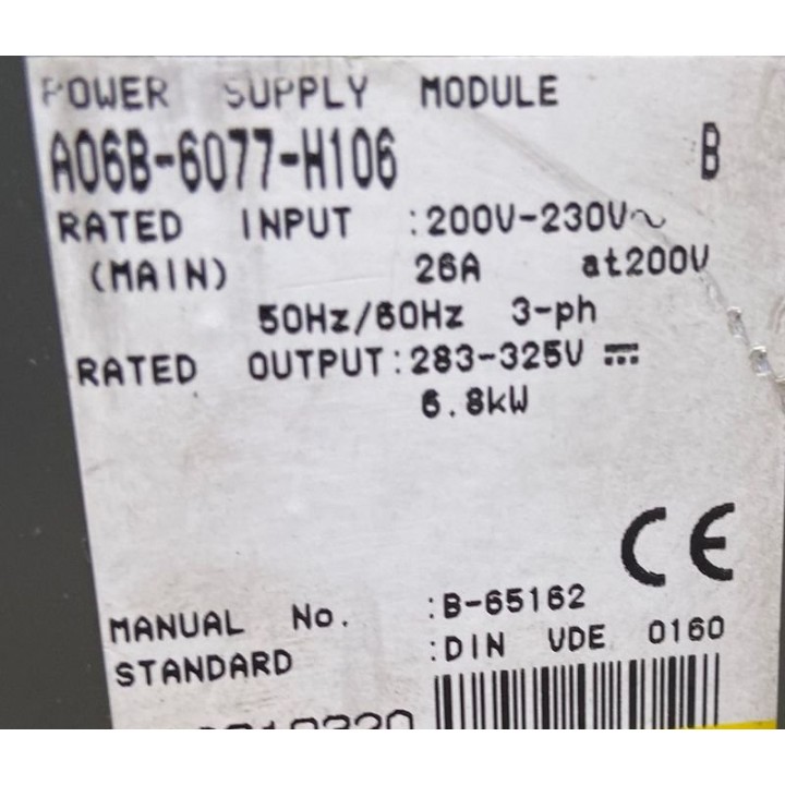 Variateur FANUC A06B-6077-H106