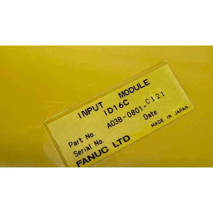 INPUT MODULE ID16C FANUC A03B-0801-C121