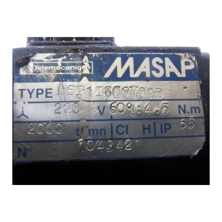 Telemecanique Masap MSP1T5C2M09B motor