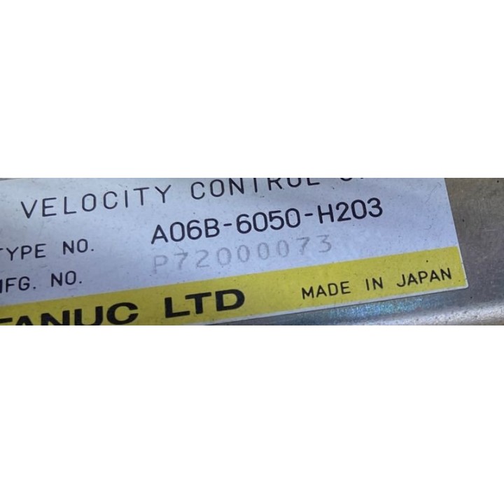 FANUC A06B-6050-H203