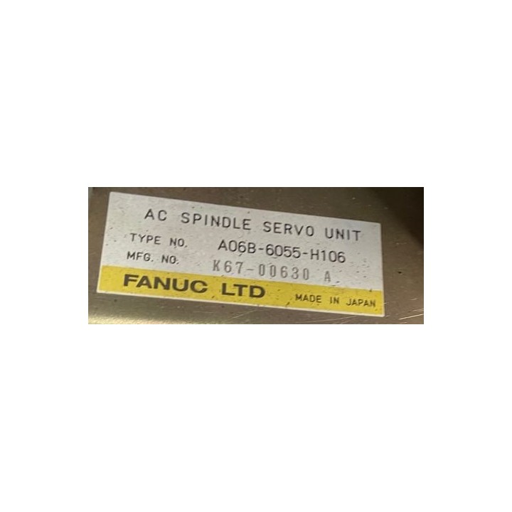 Variateur FANUC A06B-6055-H106 partie puissance