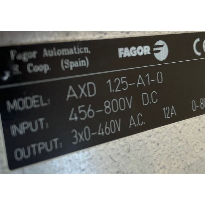 Variateur FAGOR AXD 1.25-A1-0