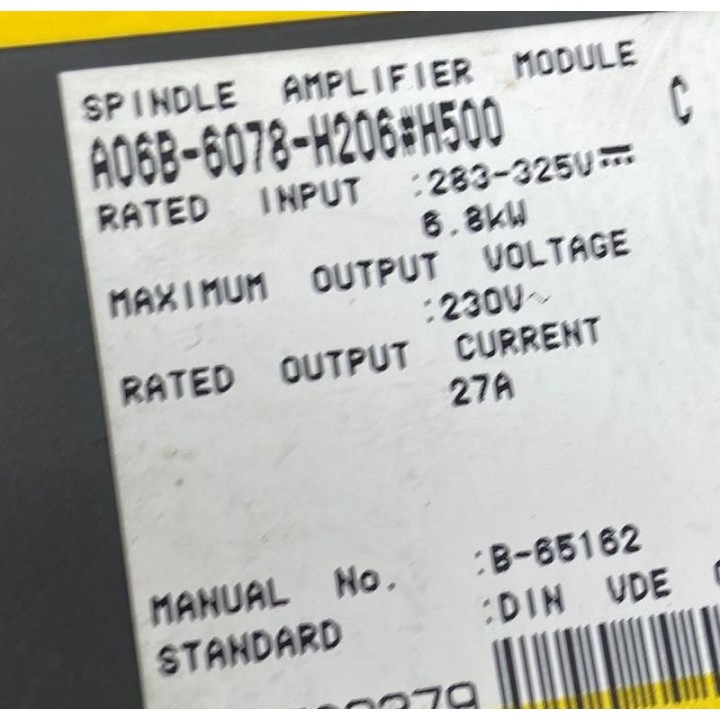 Variateur FANUC A06B-6078-H206