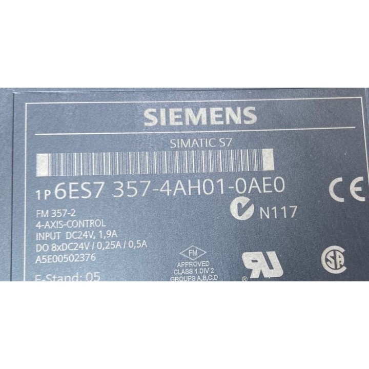 FM 357-2 4 axis control SIEMENS 6ES7357-4AH01-0AE0 SIEMENS 6ES7 357-4AH01-0AE0