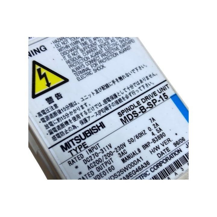 Variateur MITSUBISHI MDS-B-SP-15