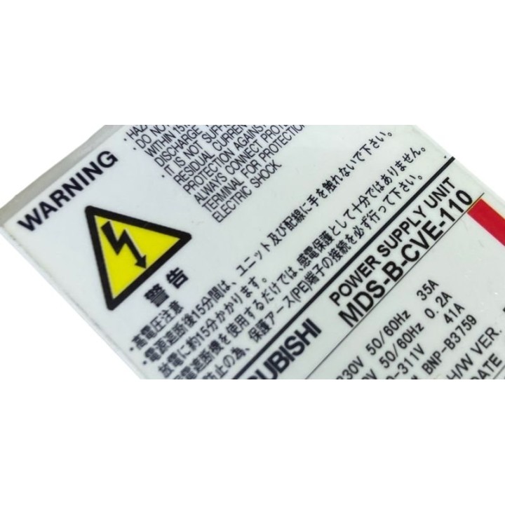 Alimentation MITSUBISHI MDS-B-CVE-110