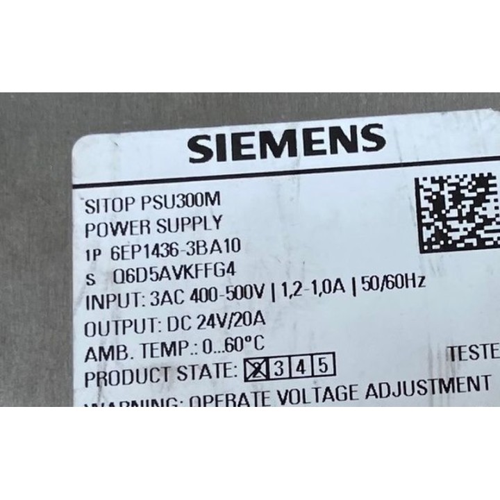 SITOP PSU300M SIEMENS 6EP1436-3BA10