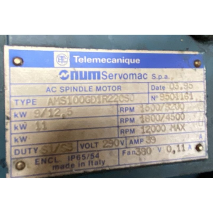 Moteur NUM AMS100GD1R22CS0