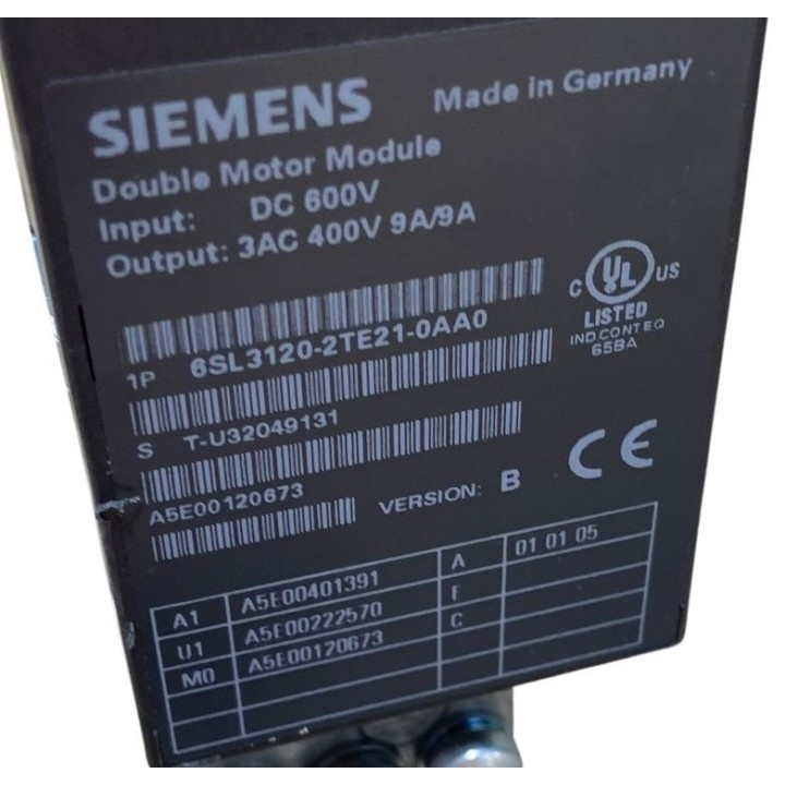 Double Motor Module SIEMENS 6SL3120-2TE21-0AA0