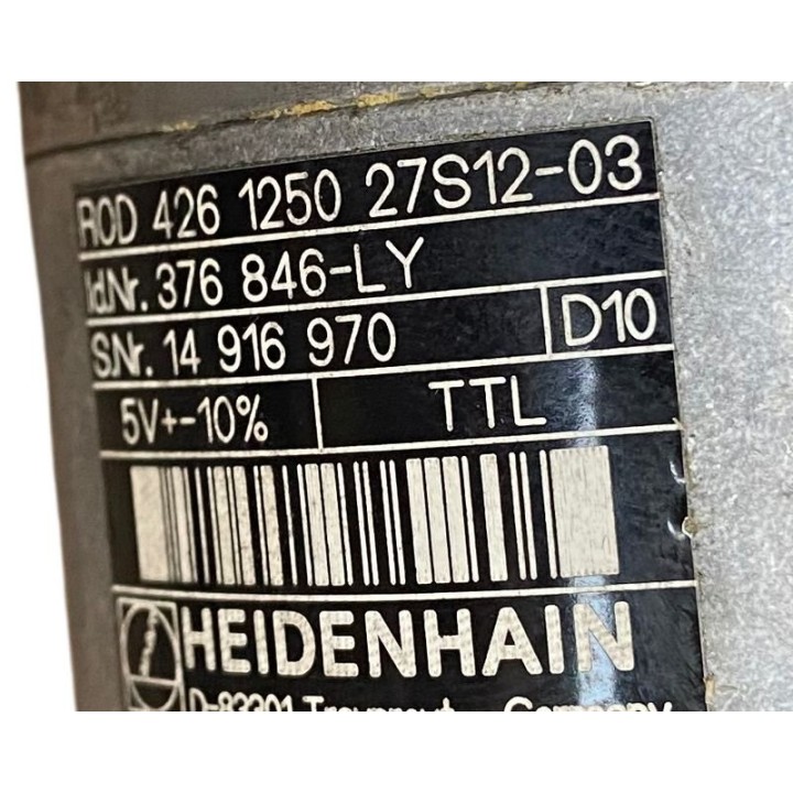 Moteur NUM BPH1153K5TA2L01 avec codeur HEIDENHAIN ROD 426 1250 27S12-03