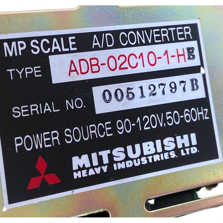 MP SCALE A/D CONVERTER MITSUBISHI ADB-02C10-1-HE