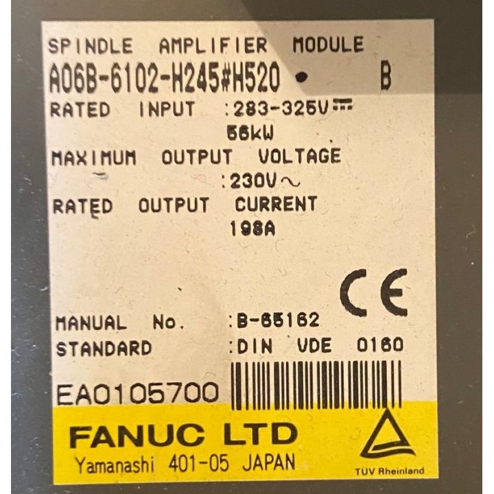 FANUC ALPHA SPM-45 FANUC A06B-6102-H245