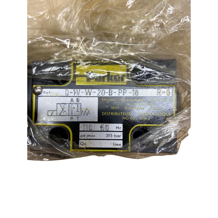 Distributeur hydraulique PARKER D-1V-W-20-B-PP-18