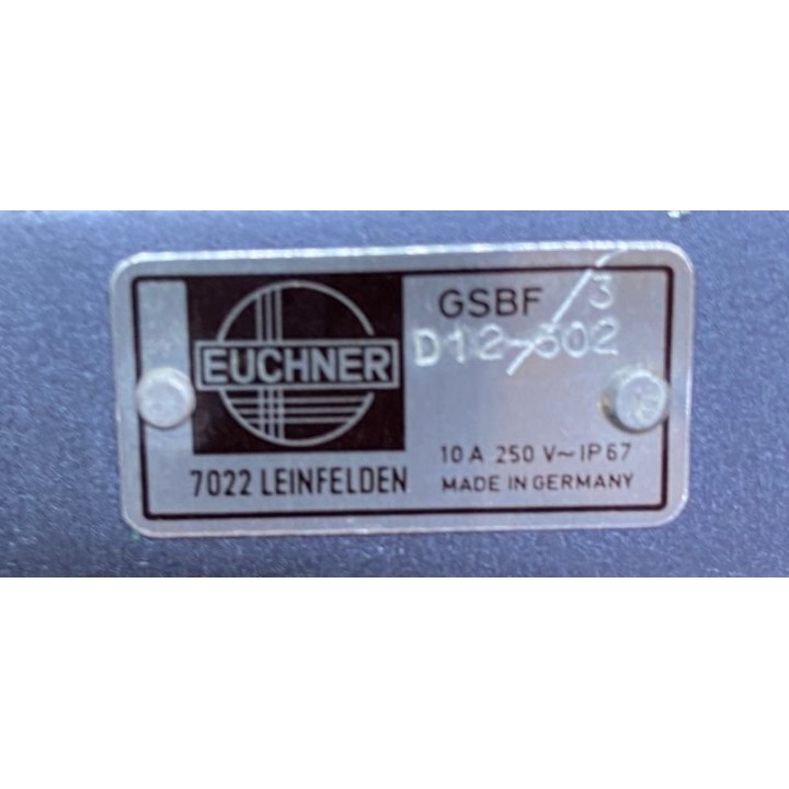 Boitier EUCHNER GSBF03D12-502