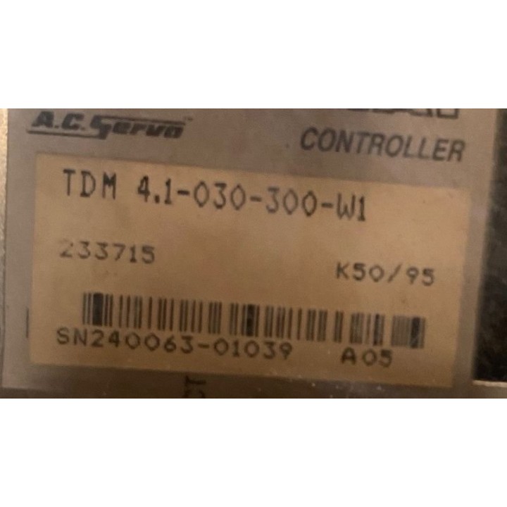 Variateur INDRAMAT TDM 4.1-030-300-W1