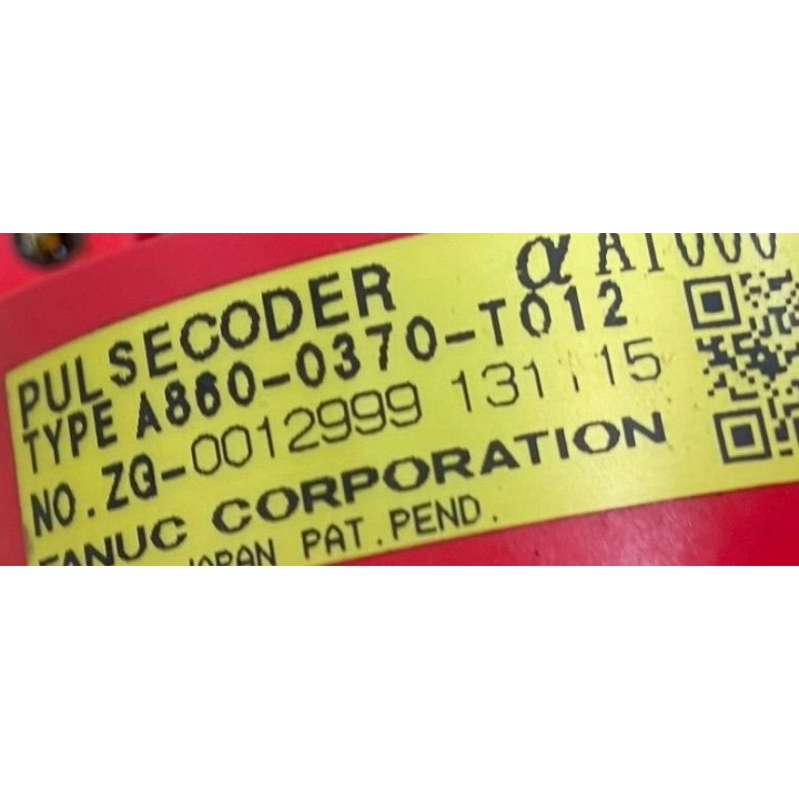 Moteur FANUC A06B-0373-B189 avec codeur FANUC A860-0370-T012