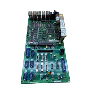 Carte MITSUBISHI E03026 avec carte CONTROL UNIT MITSUBISHI FCA50MM et carte RX181