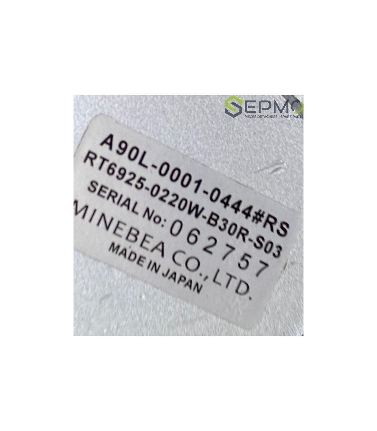 Ventilateur De Remplacement NBM A90L-0001-0443/R Pour Moteur De Broche Fanuc - Neuf