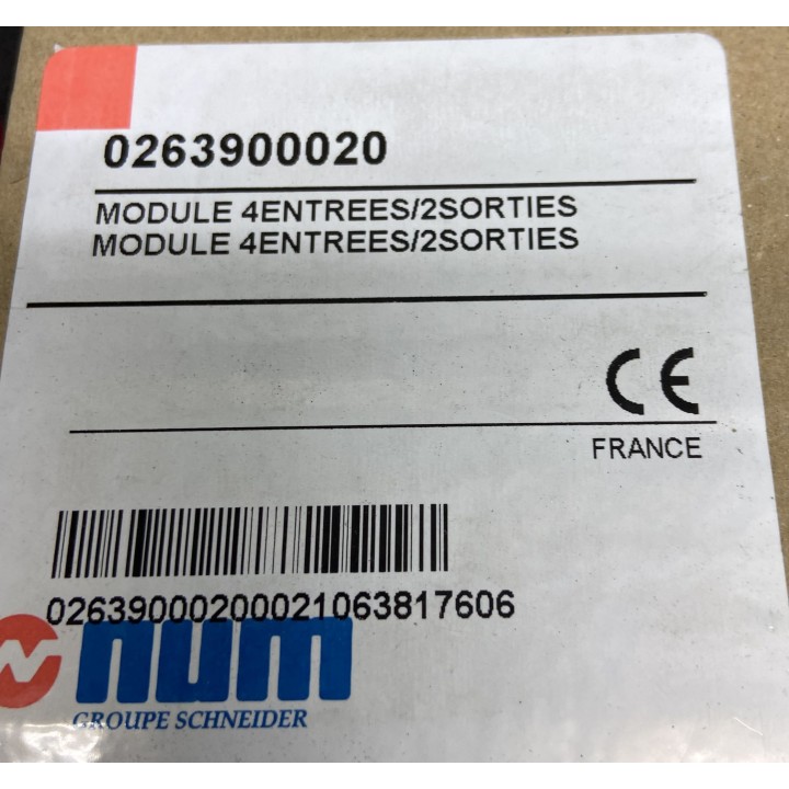 MODULE 4ENTREES/2SORTIES NUM 0263900020