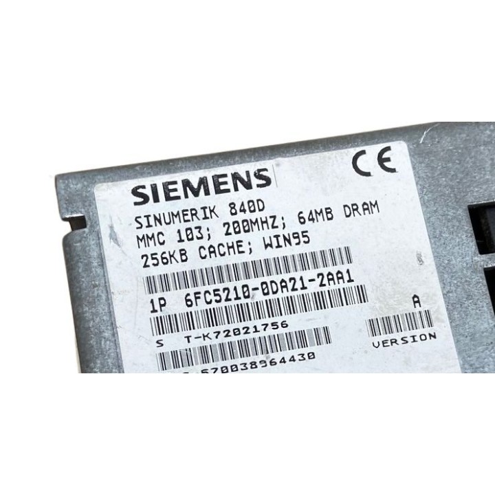 SIEMENS 6FC5210-0DA21-2AA1