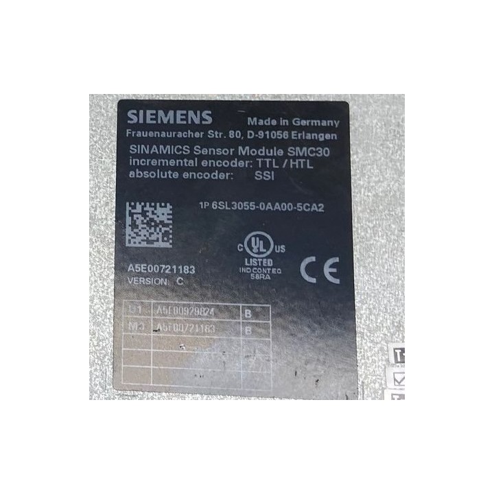 SINAMICS SENSOR MODULE SMC30 SIEMENS 6SL3055-0AA00-5CA2