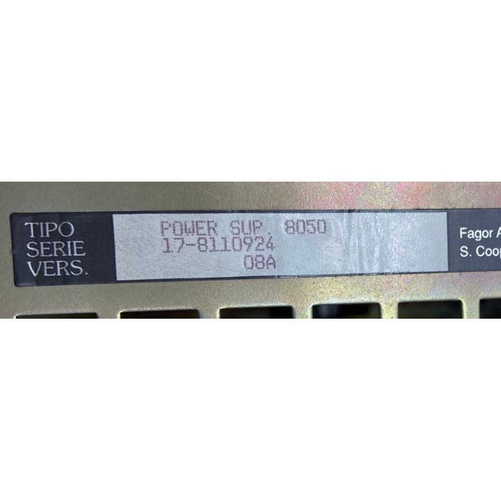 Modulo di alimentazione Fagor 8050