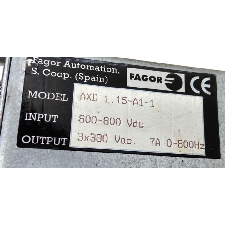Variateur FAGOR AXD 1.15-A1-1