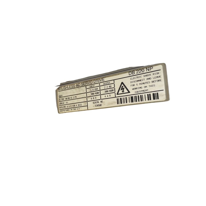 Variateur CONTROL TECHNIQUES DB220NP