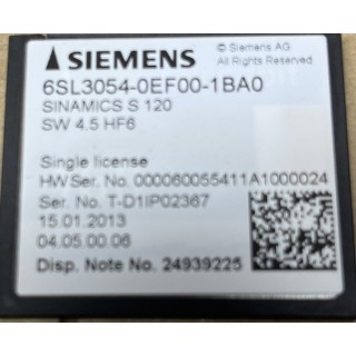 SIEMENS 6SL3054-0EF00-1BA0